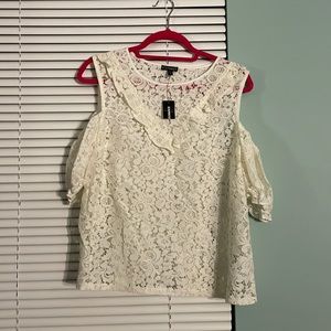 Express Lace Top - new with tags